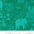 The Jungle Scene Novelty Elephants & Animals Fabric - 20785-21