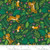 Jungle Fun Tigers, Monkeys, Birds & Leopards Fabric - 20783-22