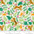 Jungle Fun Tigers, Monkeys, Birds & Leopards Fabric - 20783-11