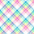 Pastel Multi-Color Plaid Fabric - 9762-1