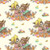 Allover Pairs of Bunnies on Off White Fabric - 9765-44