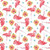 Tossed Small Pink Flamingos Fabric - 9867-18