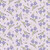 Tossed Starflower Lavender on Lavender Fabric - 9877-57