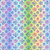 Small Multi-Color Foulard on Rainbow Fabric - 2800-11