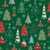 Christmas Trees on Dark Green Fabric - CHM2-04728-GG