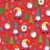 Christmas Gnomes on Red Fabric - CHM2-04727-R