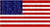 American Flag with 50 States & Capitols Fabric Panel - 120P-78