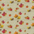 Tossed Fall Leaves on Olive Fabric - CD12203 Olive