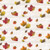 Tossed Fall Leaves on Parchment Fabric - CD12203 Parchment