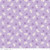 White Flowers on Lilac Crosshatch Fabric - C12281 Lilac
