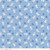 White Flowers on Blue Crosshatch Fabric - C12281 Blue