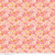 Pink, Yellow and Orange Flowers on White Fabric - C12283 Pink