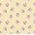 Pink, Green & Blue Bouquets on White Fabric - C12284 Pink