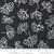 White Trees on Coal Black Batik Fabric - 4360-26