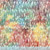 Rainbow Lines on White Batik Fabric - 857Q-8