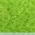 Lime Green Mums on Grass Green Batik Fabric - 822Q-6