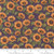 Sunflowers on Purple Fabric - 6893-14