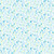 Green and Blue Scribble Spots on White Fabric - 10202-10 White