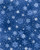 Allover Light Blue & White Snowflakes on Royal Blue Fabric - 532-Royal