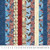 Patriotic Border Stripe Fabric - DP39347-90 Beige
