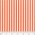 Orange and White Striped Hand Made Batik Fabric - BC28Q-8