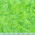 Light Green Palm Leaves on Grass Green Hand Made Batik Fabric - 2339Q-X Grass