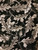 Leaves in Assorted Grays on Black Fabric - 2HGC-2