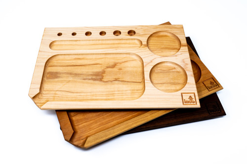 Solid Wood Rolling Tray