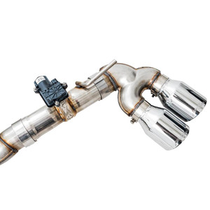 AWE Mk7 Golf R SwitchPath Exhaust - Chrome Silver Tips 102mm AWE Mk7 Golf R SwitchPath Exhaust - Chrome Silver Tips 102mm