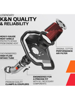 K&N Air Intake 69 Series Typhoon Kit