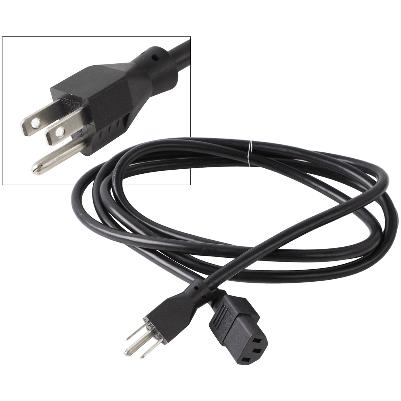 Power Cord,115V,60Hz Pwr Supply Iec320, Cybex, AW-14007 | AW-14007