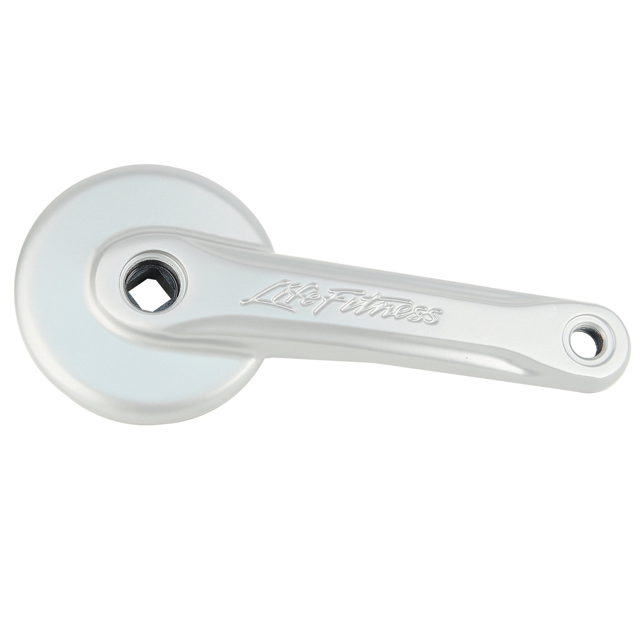 Right Crank Assembly, Arctic Silver, Lifefitness, 9173903 | Sportsmith