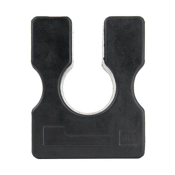 Lb Add-On Weight Plate, Horse-Shoe Shaped