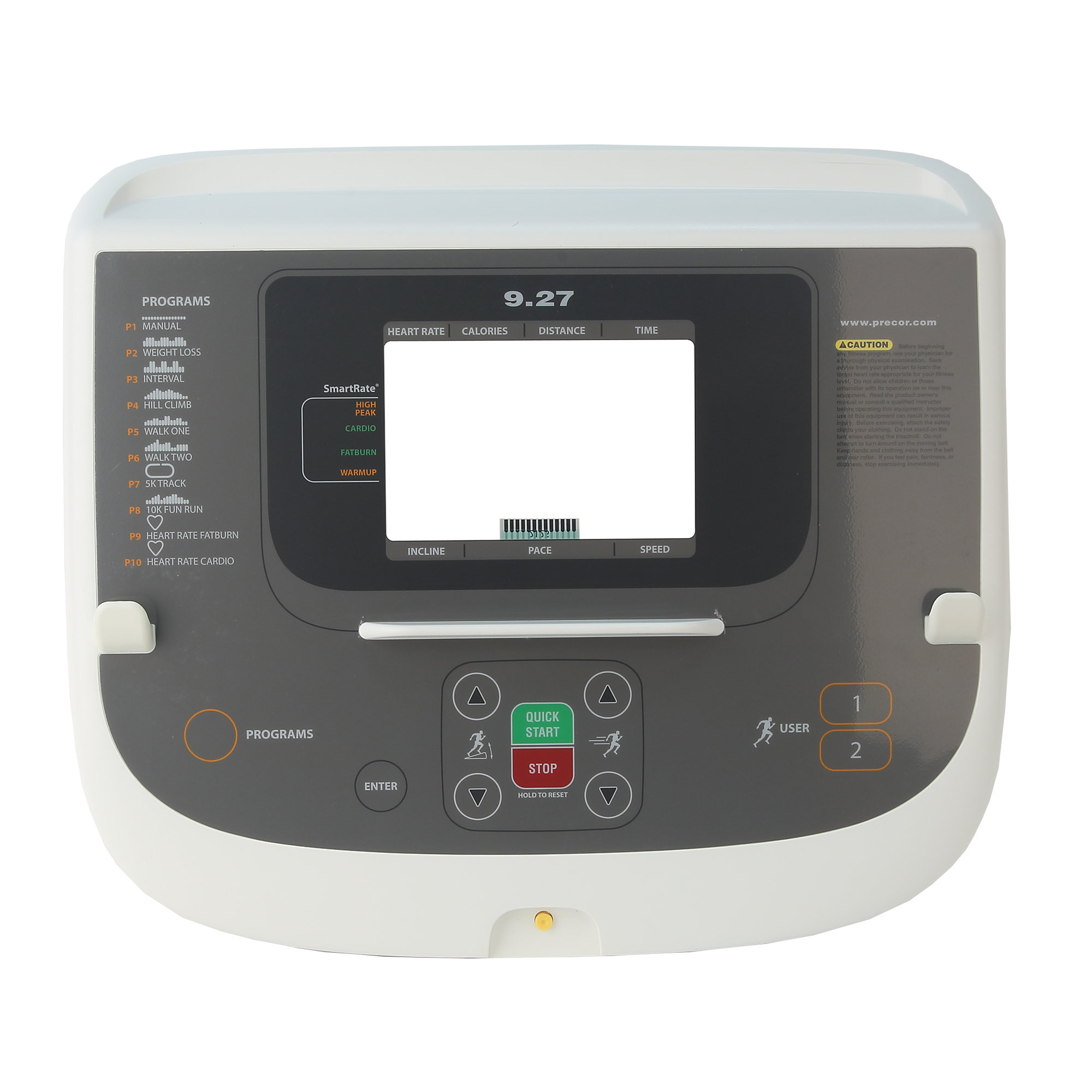 Display Assembly, 9.27 Precor PPP000000059121101 | 59121101