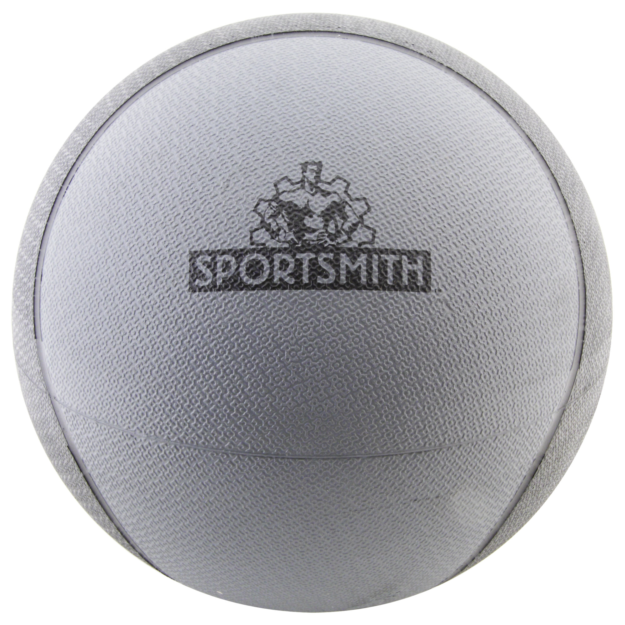 Bi-Color Classic Medicine Ball | 18 lb | Rubber | Gray and Black