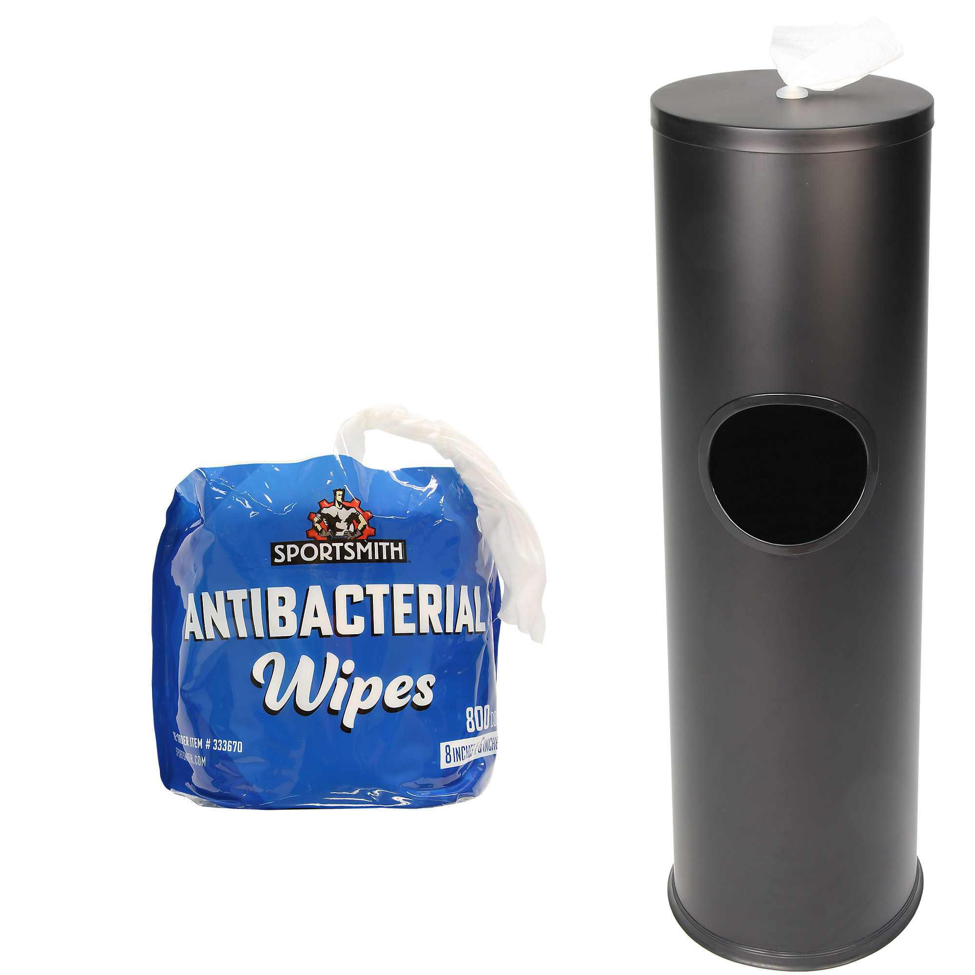 Gym Wipe Dispenser & Antibacterial Kit - FDA Approved