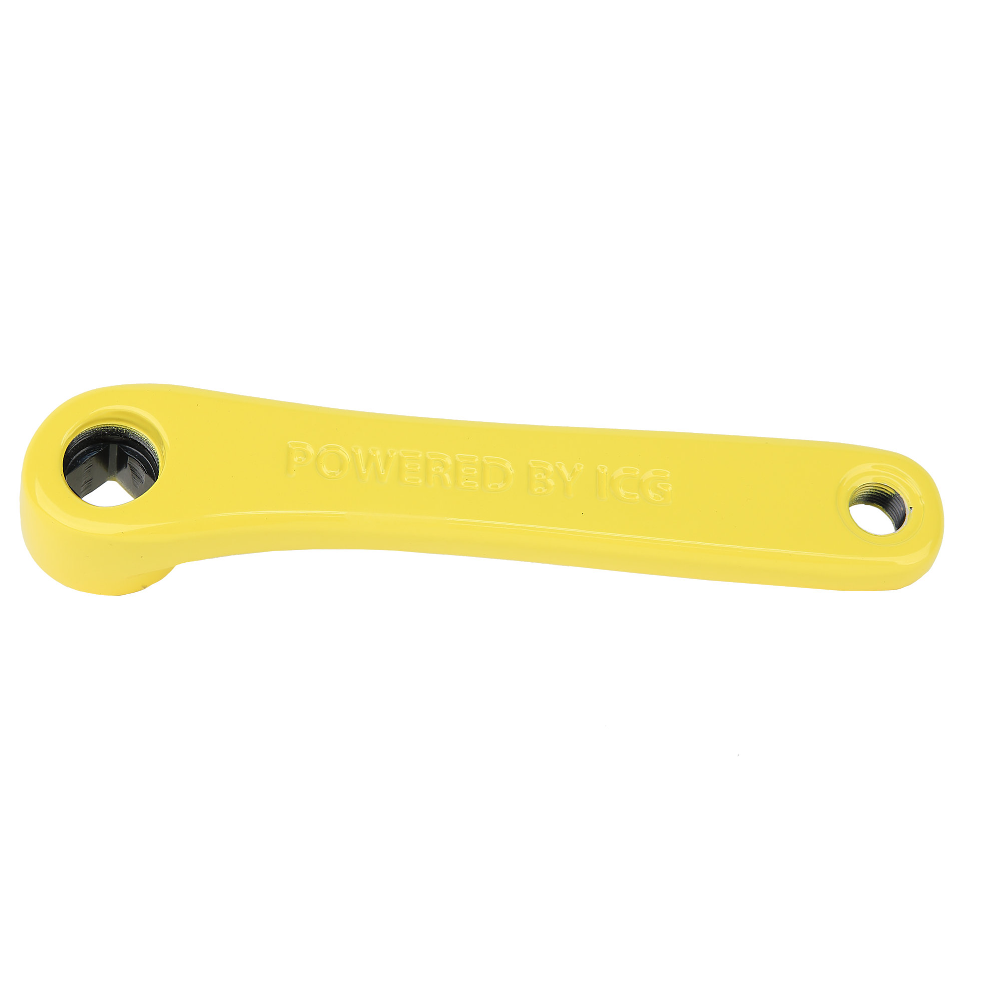 Right Crank Arm, Yellow, ICG Bikes