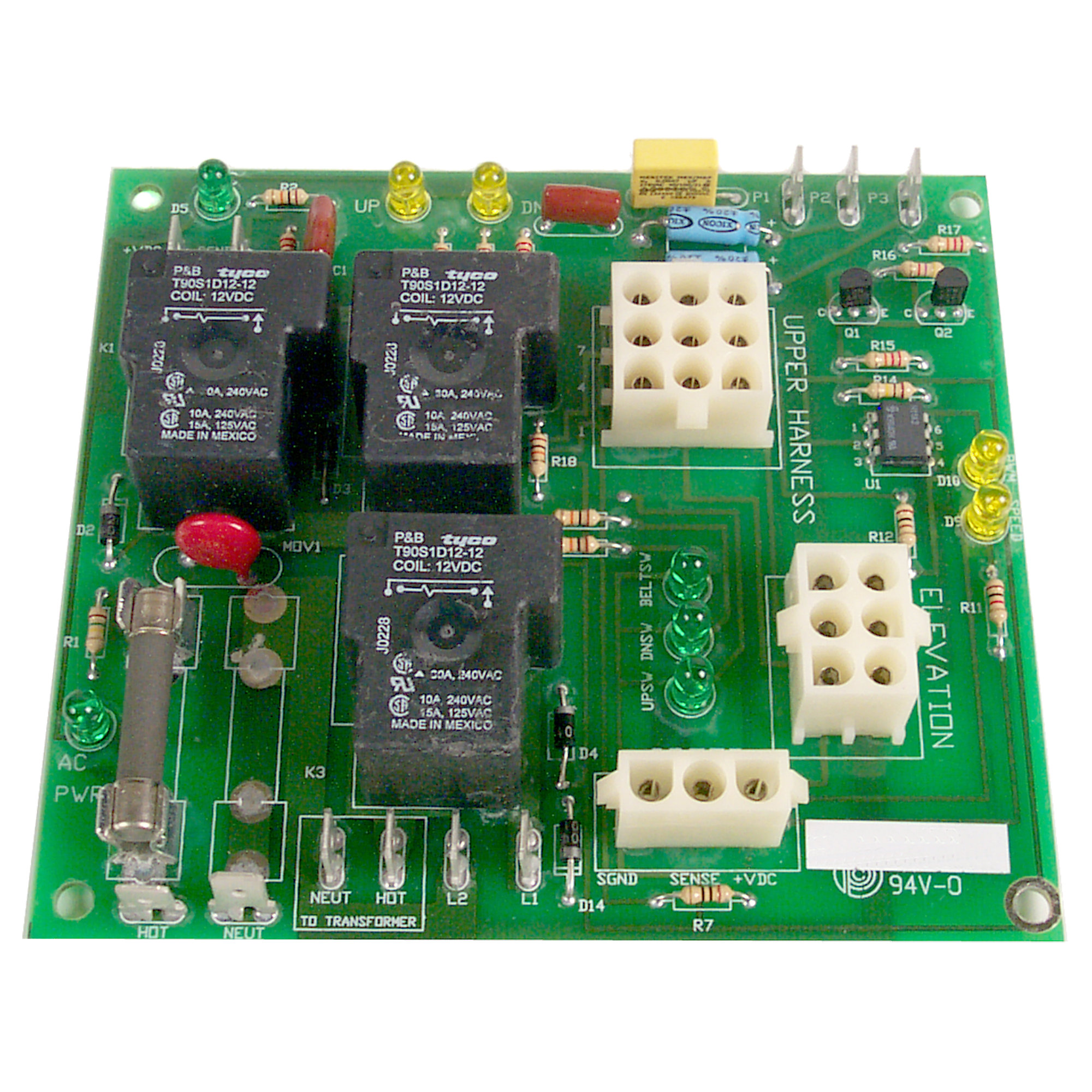 Relay Board, 110V, For Landice L7 Club, L8 Club