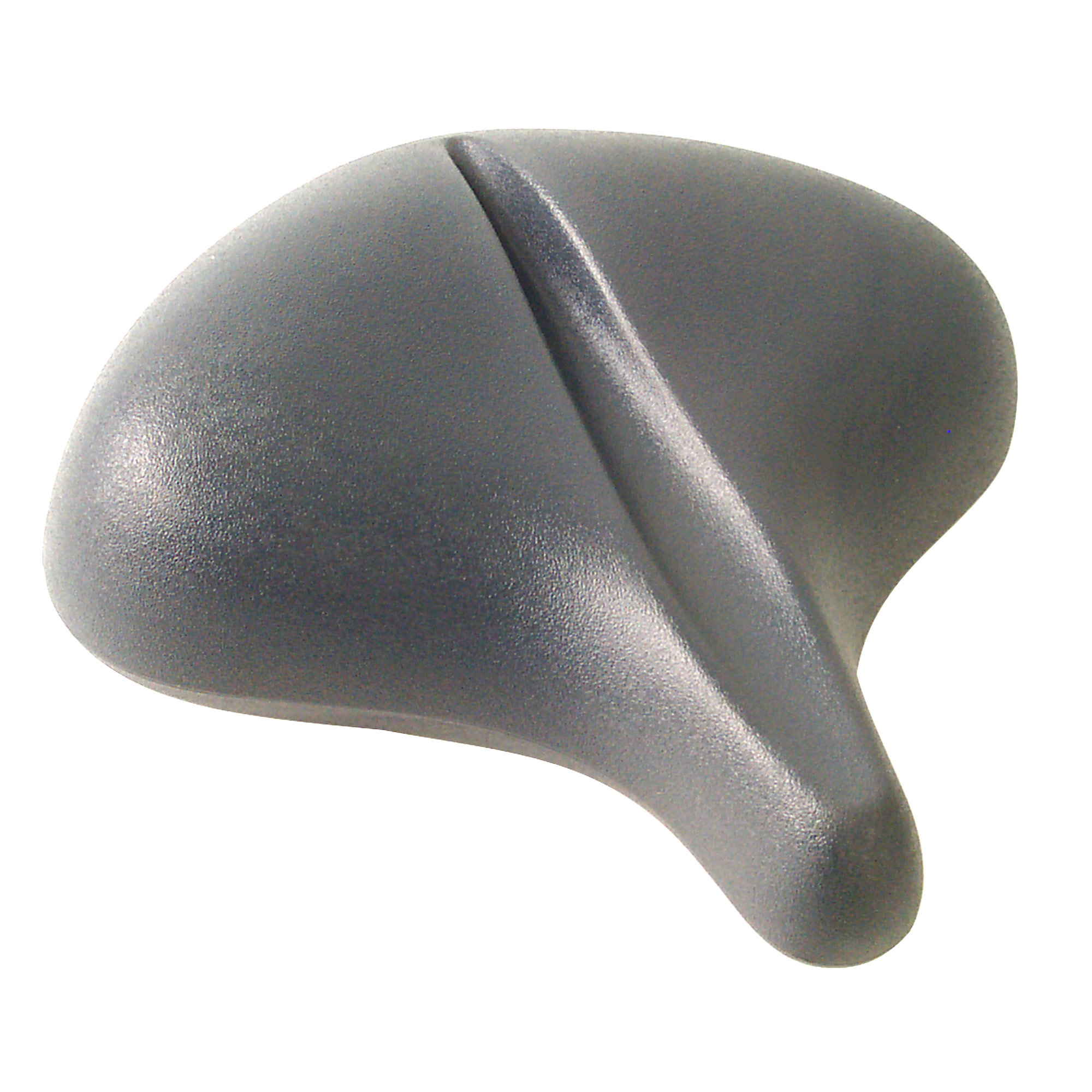 Bike Seat, Deluxe, Springless, Gray