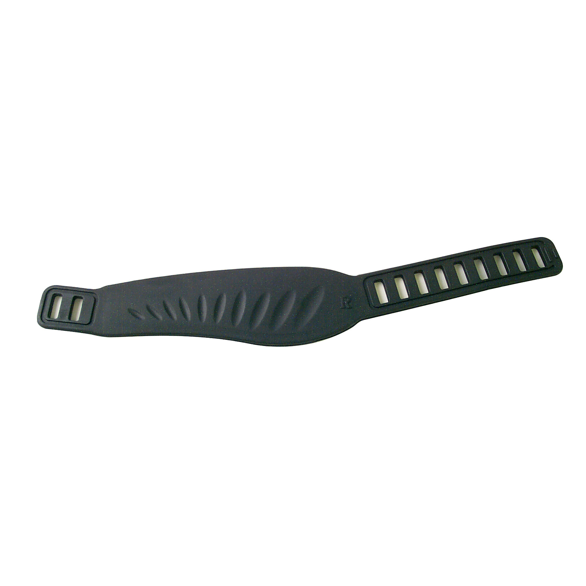 Bike Pedal Strap, Right, "Deluxe", Black