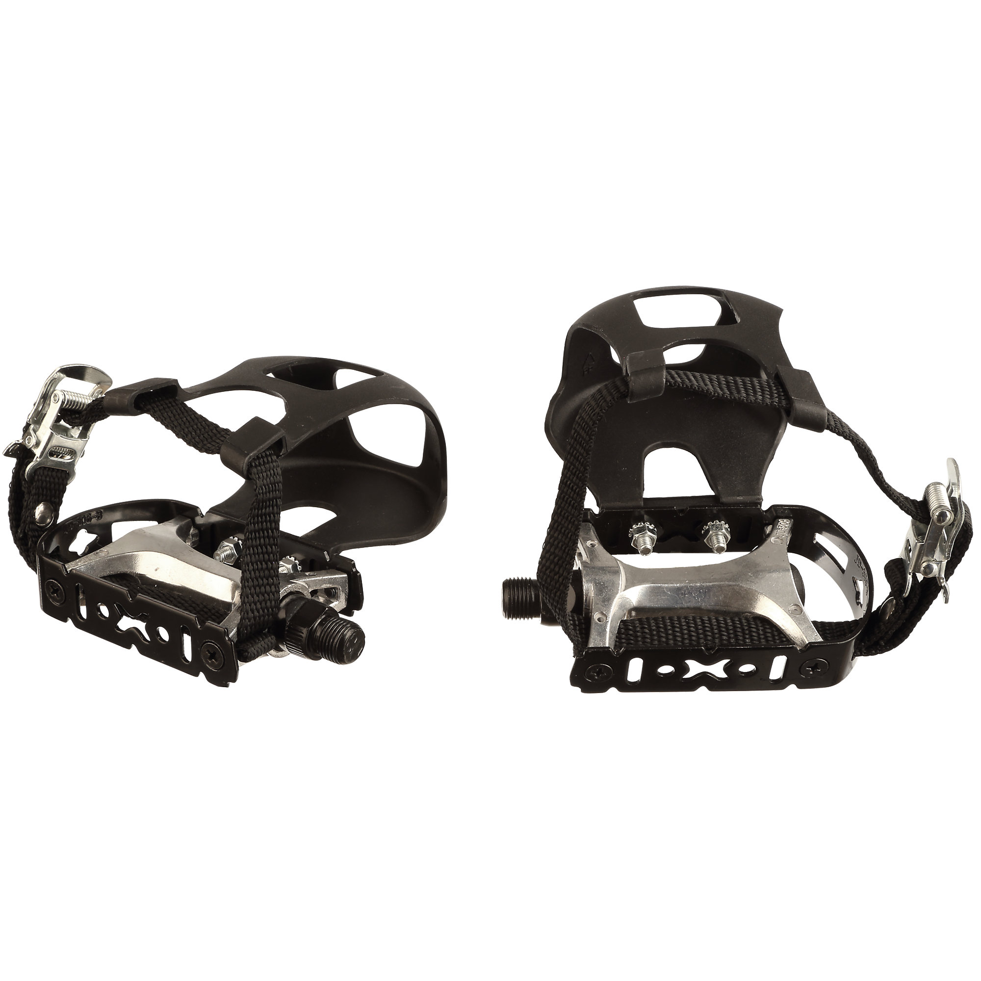 Bike Pedals, Set with Toe Cages and Straps, 9/16" StairMaster P0211162