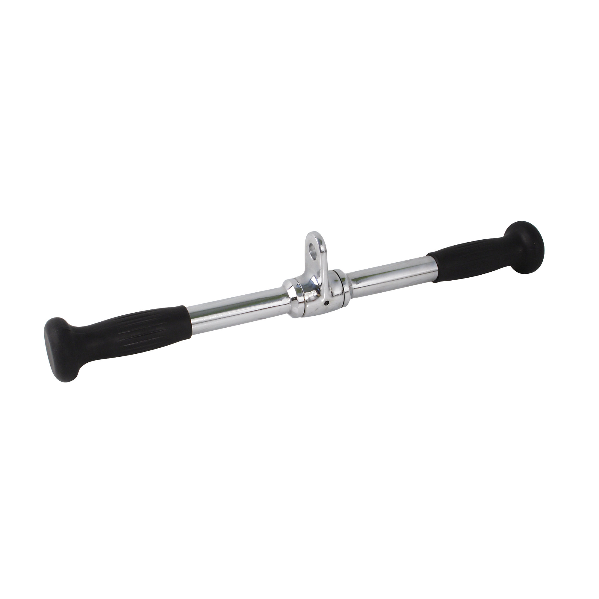 20" Straight Attachment Bar | Revolving Bar with Ergo Grips | Chrome