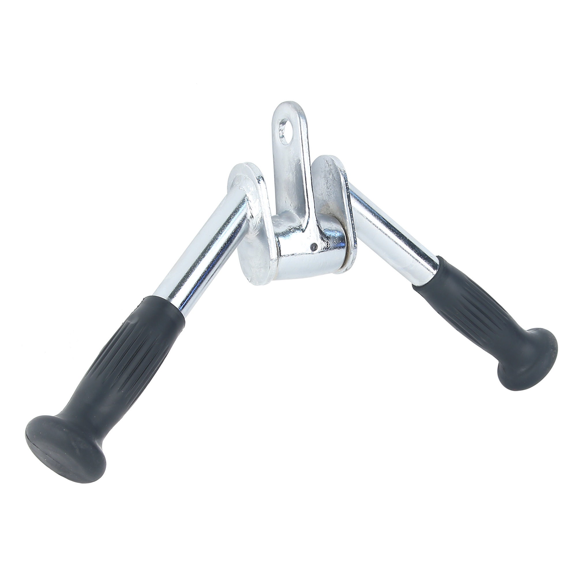 Revolving Attachment Tricep Bar with PU Ergo Grips, Chrome