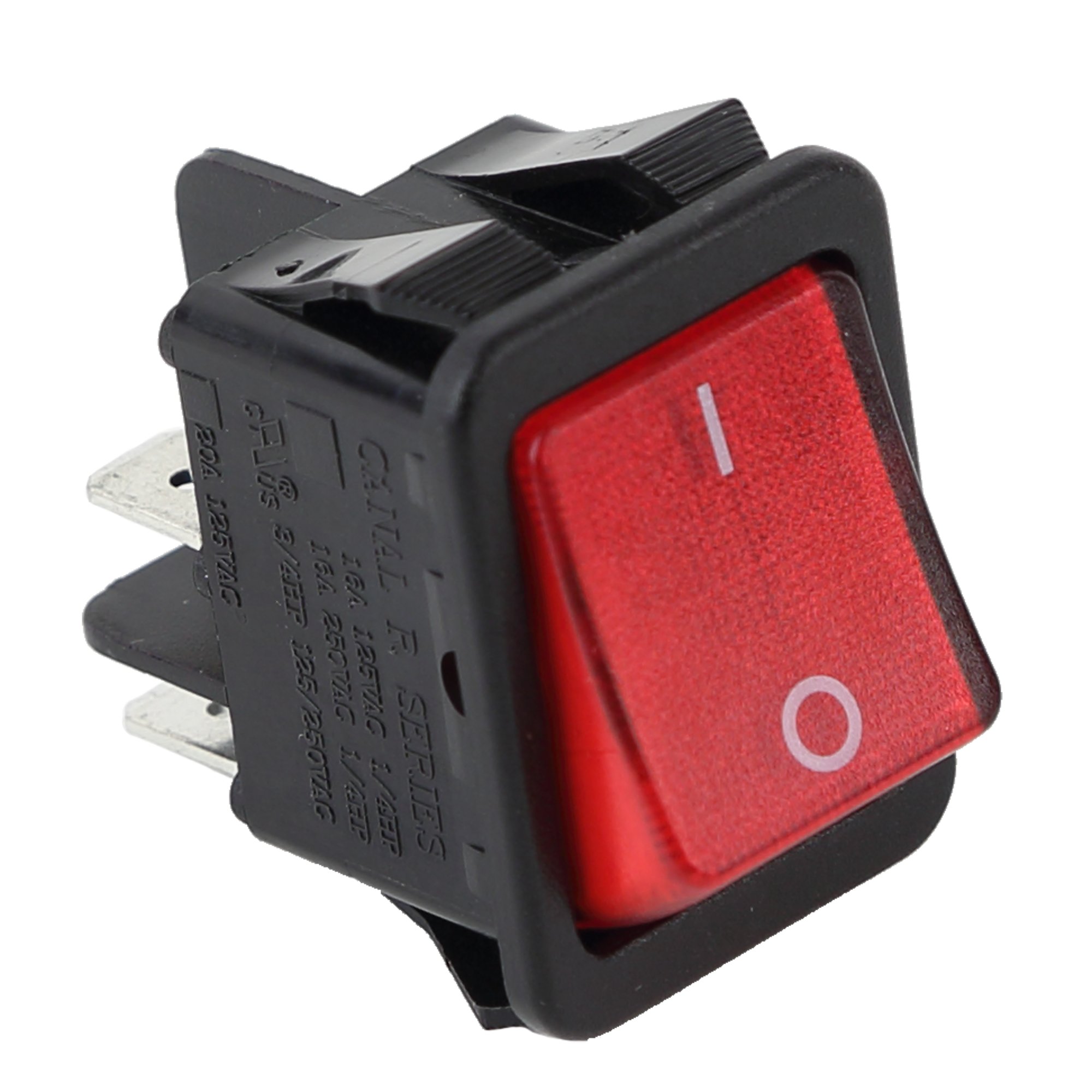 Power Switch, On-Off with Light, 125V/250V, Matrix, 1000317845