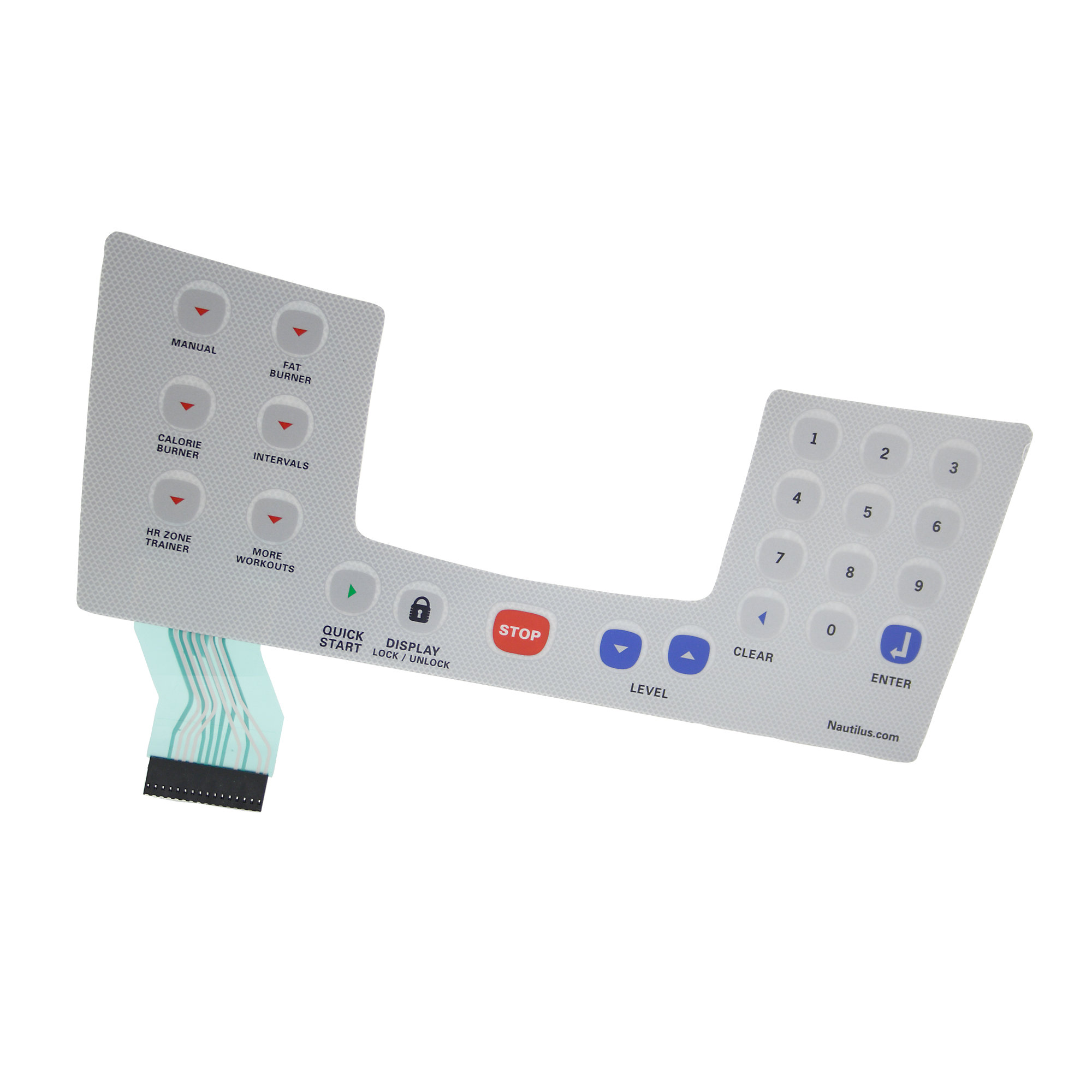 Overlay, Console Keypanel, Generic, Nautilus/Stairmaster