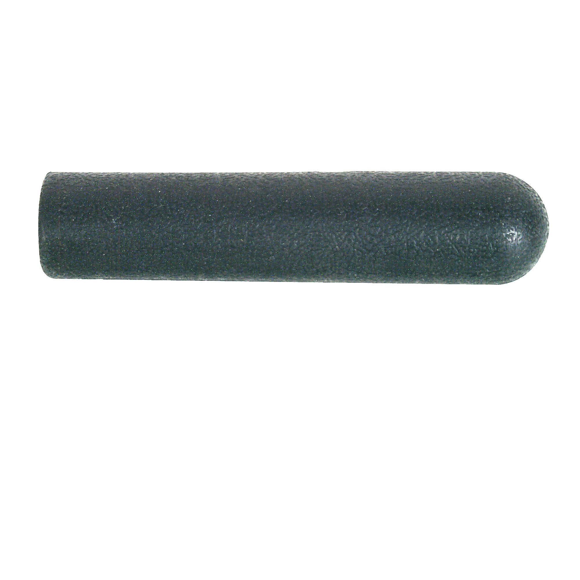 Closed End Hard Rubber Grip, 5" Long, Fits 1", Each