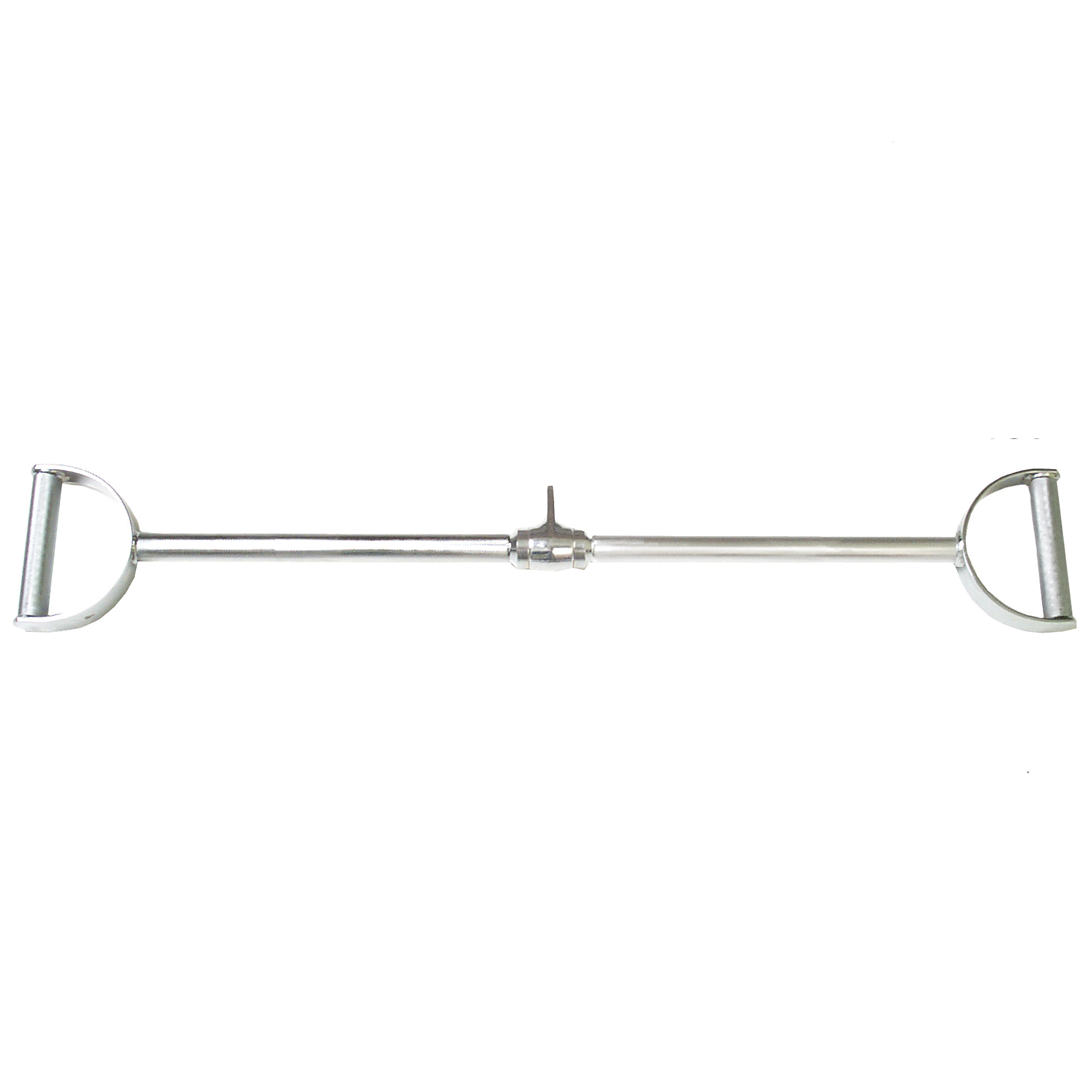 34" Pro-Style Lat Bar with Stirrup Handles and Knurled Grips