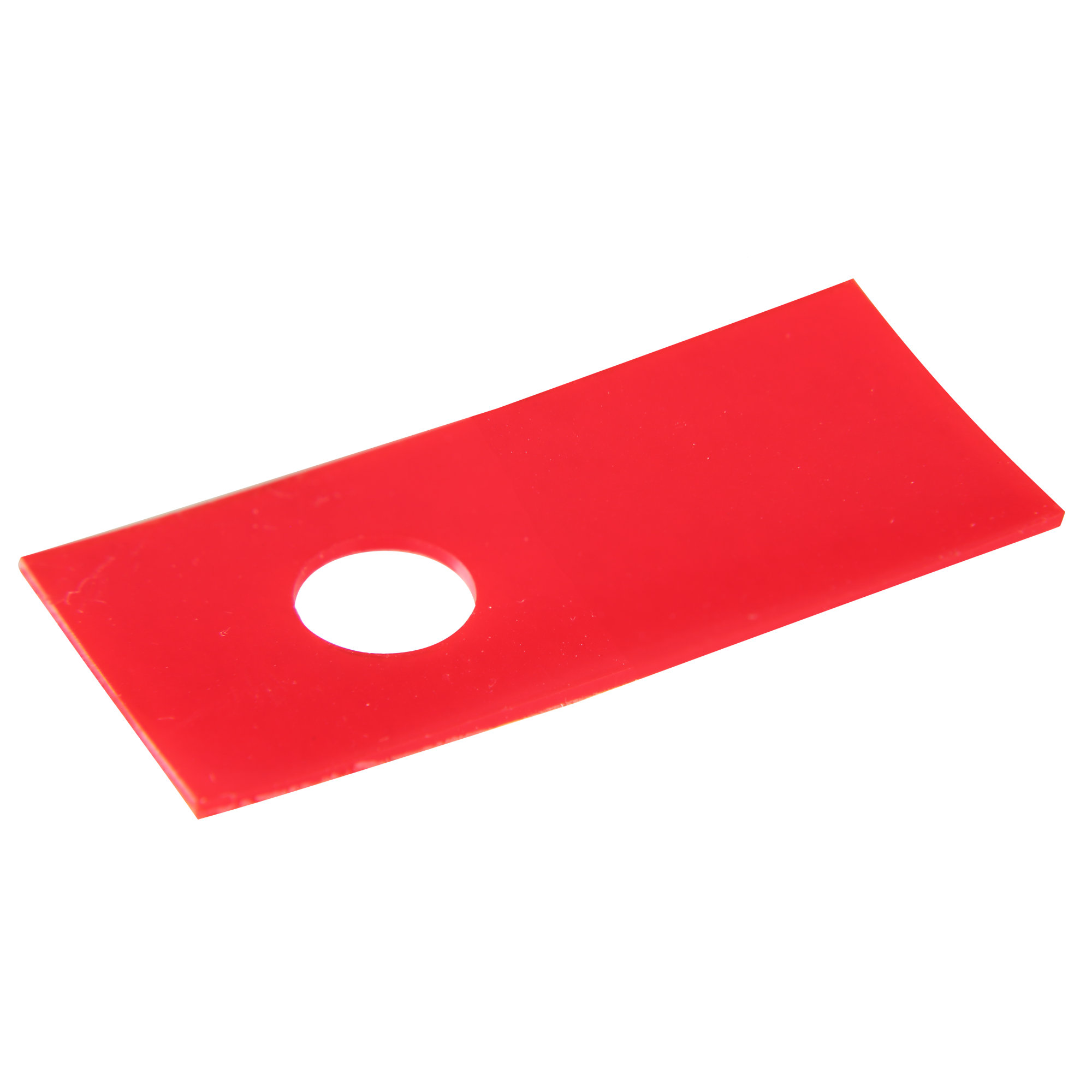 Rail Spacer, Urethane, Red