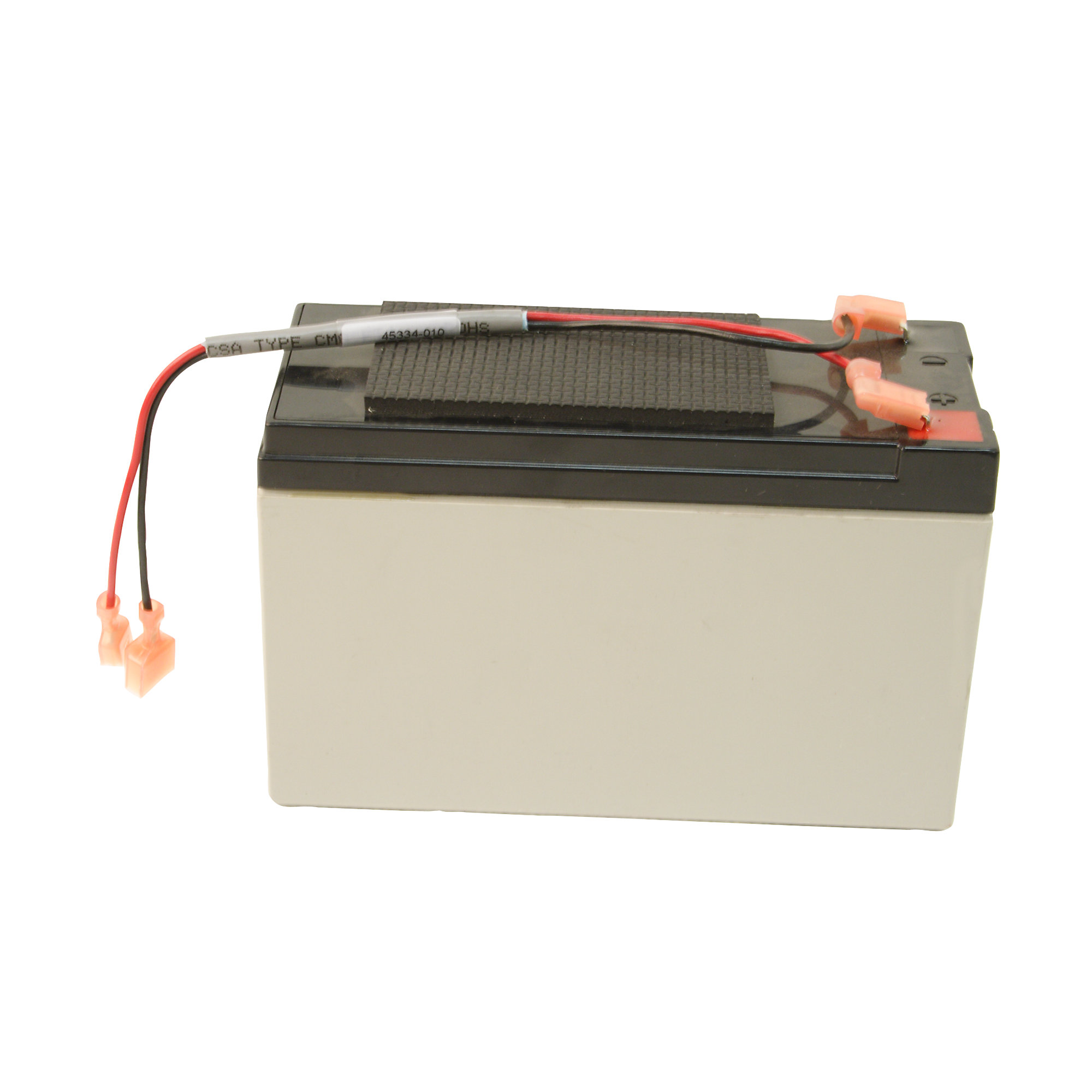 Battery with Cable Assembly, SLA, 12V, 7AH, 6" x 4 1/3" x 2 1/2"