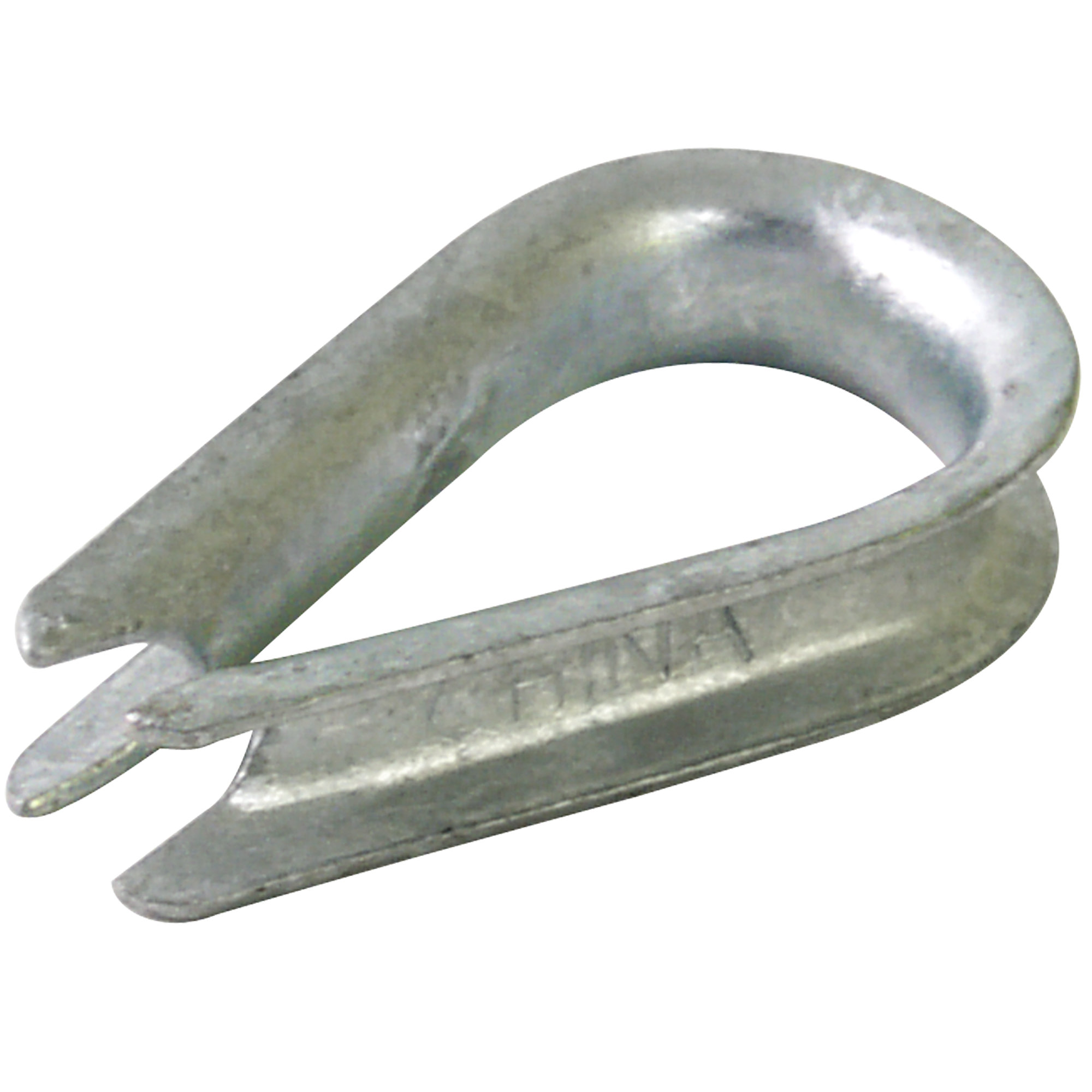 Thimble used with 1/4" & 3/16" Cable | Galvanized Steel